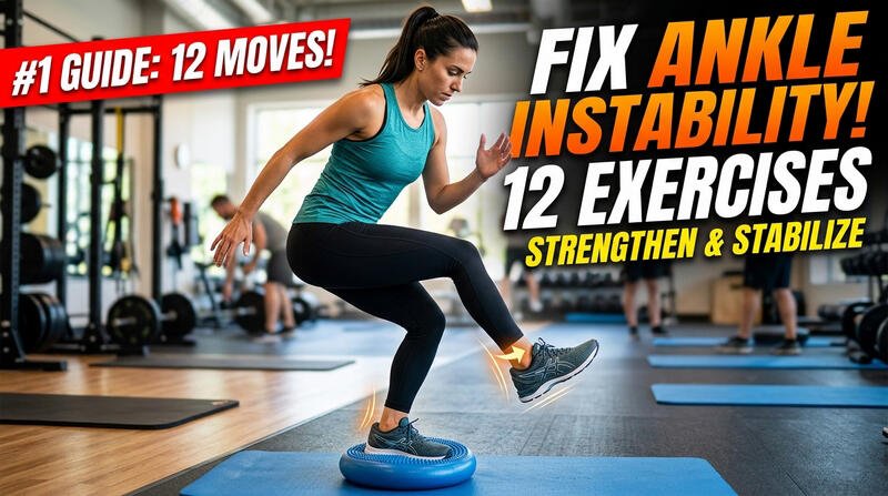 Ankle Instability Exercises: 12 Moves to Strengthen and Stabilize Your Ankle - Carevion