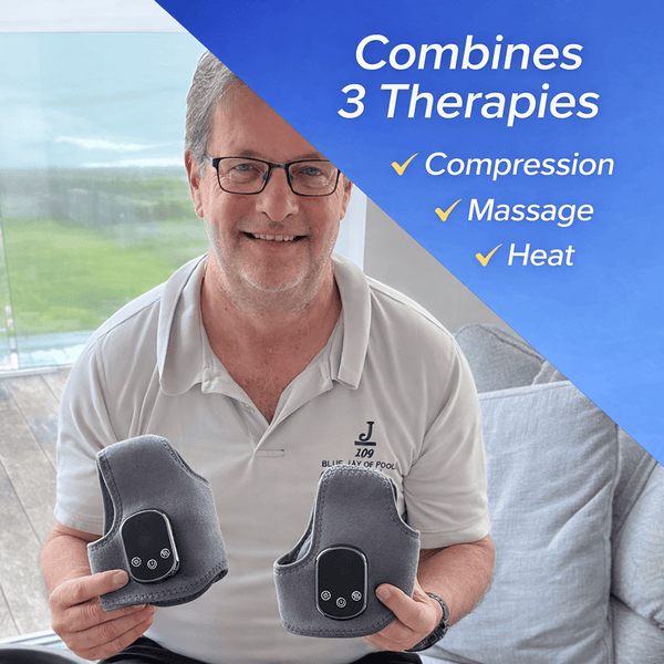 Carevion™ 3 - in - 1 Foot Therapy - The only foot massager that goes where you go - Carevion