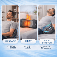 Carevion™ LumbarRelief 3 - in - 1 Therapy Pillow - Carevion