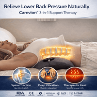 Carevion™ LumbarRelief 3 - in - 1 Therapy Pillow - Carevion